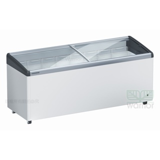 營業用冷凍櫃 EFI-5603 德國利勃 LIEBHERR 6尺3 弧型玻璃推拉冷凍櫃408L 冰淇淋櫃