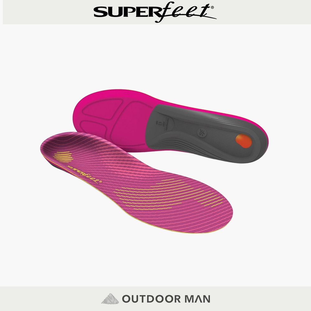 [Superfeet] 女款 RUN Insoles 紫色碳纖健行鞋墊