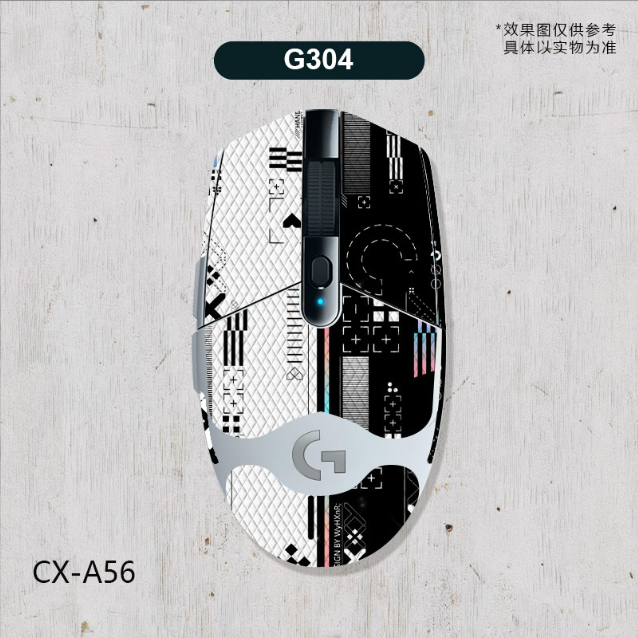 [台中現貨]羅技 滑鼠 G304 G102 通用 防滑貼 防汗貼 蜥蜴皮材質 全包含掌心貼手感佳 美觀耐用CX-A56