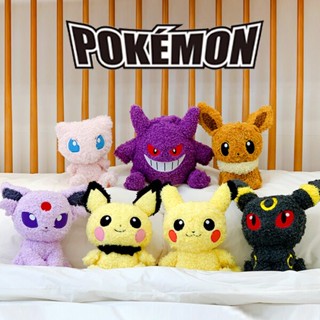 韓國正版授權神奇寶貝 精靈寶可夢Pokemon - 皮卡丘 夢幻 耿鬼 皮丘 伊布 太陽伊布 月亮伊布 絨毛娃娃
