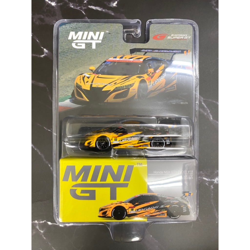 玩具偉富 現貨 MINI GT 541 本田 NSX GT3 Evo22 #18 Team Upgarage