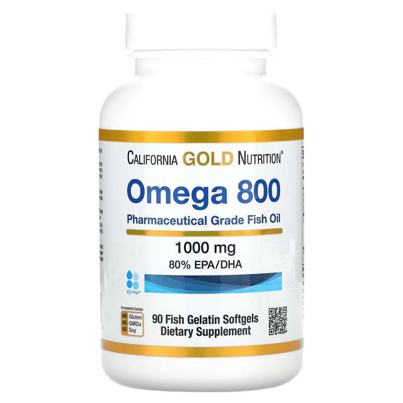 現貨🇺🇸iherb正品California Gold Nutrition Omega 800 魚油 EPA/DHA