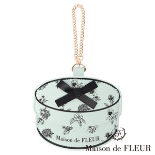 Maison de FLEUR 典雅花卉禮盒造型皮革證件套(8A33FTJ3100)