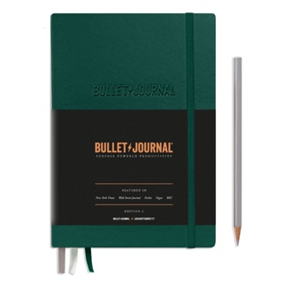 德國𝐋𝐄𝐔𝐂𝐇𝐓𝐓𝐔𝐑𝐌𝟏𝟗𝟏𝟕 Bullet Journal 子彈日記/子彈筆記本 A5／硬皮／綠／點狀／第二代