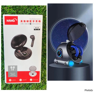 現貨 Hang w2B TWS耳機 小潛艇 炫酷 耳夾藍芽耳機 不入耳式 超長續航耳機電競耳機
