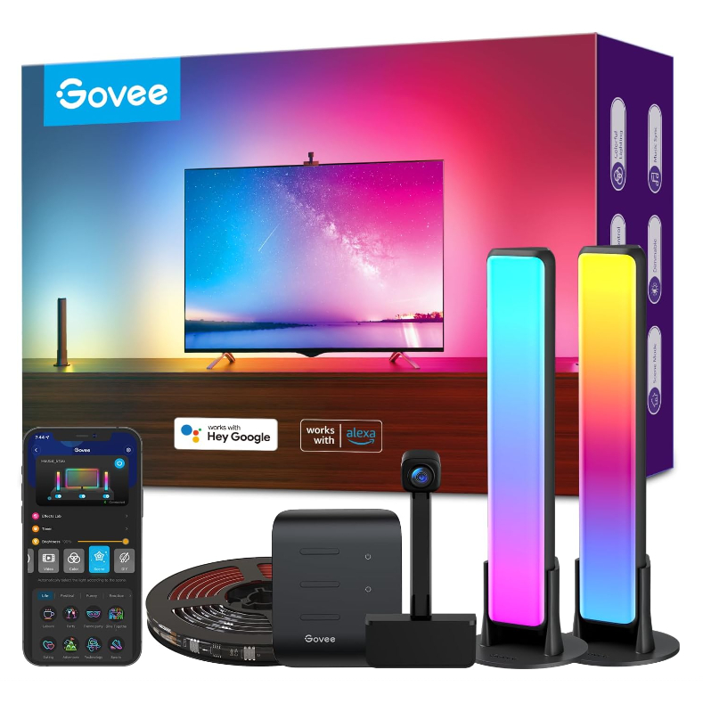 Govee LED 燈條和燈條,附相機,智慧型 Wi-Fi 與 Alexa 和 Google Home 一起使用