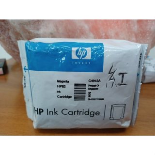 裸裝出清HP 82 原廠紅色墨水匣hp C4912A-DesignJet 500/800/510/815