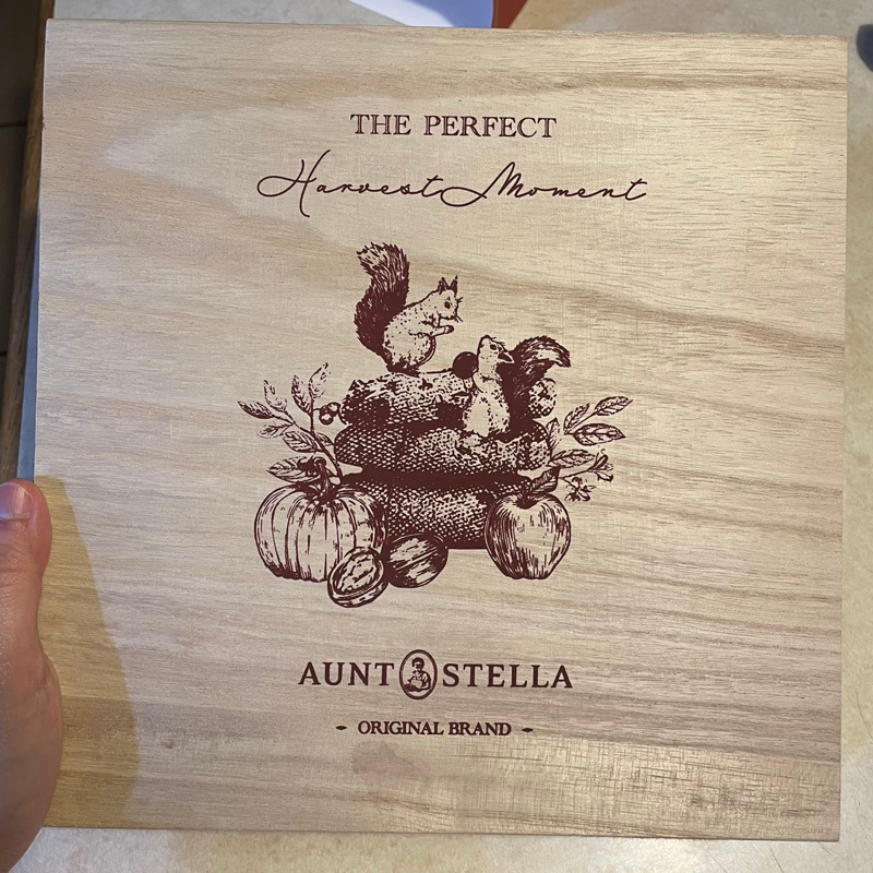 (二手) Aunt Stella 詩特莉餅乾木盒