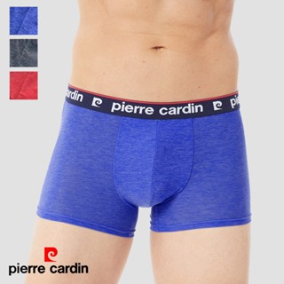 【pierre cardin 皮爾卡登】萊卡彈性機能低腰平口褲(5款顏色隨機出貨)-SC24223
