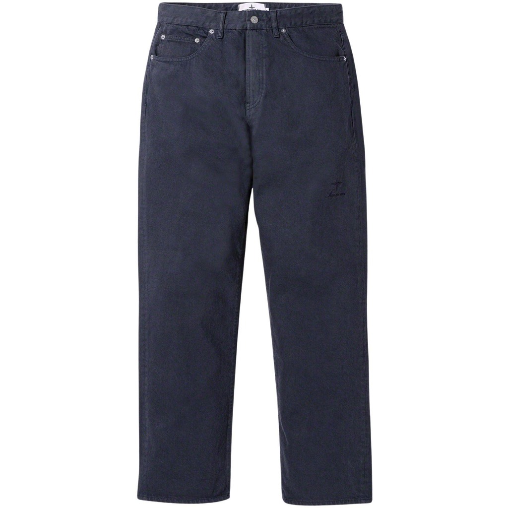 【紐約范特西】預購 SUPREME FW23 STONE ISLAND  JEAN REFLECTIVE 牛仔褲