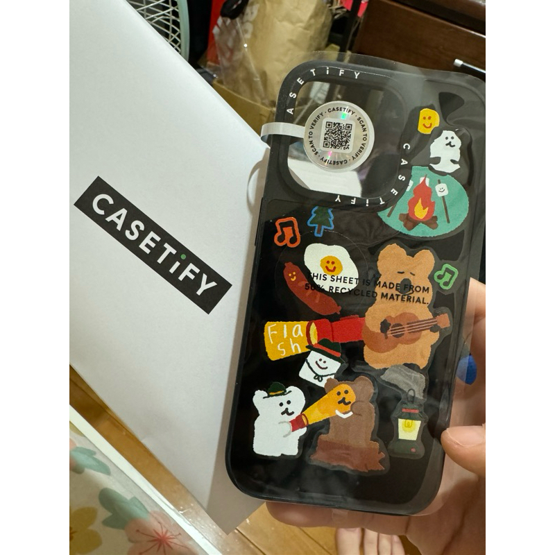 Casetify iphone15 pro全新黑色鏡面手機殼 原價2100