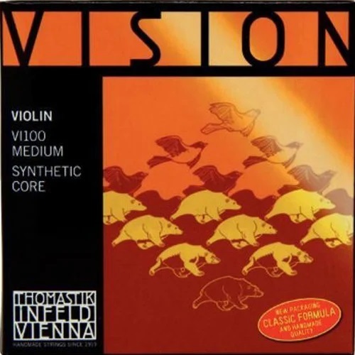 奧地利 VISION VI100 小提琴弦 4/4 套弦 Thomastik Infeld 小提琴專業用弦 【凱音樂器】