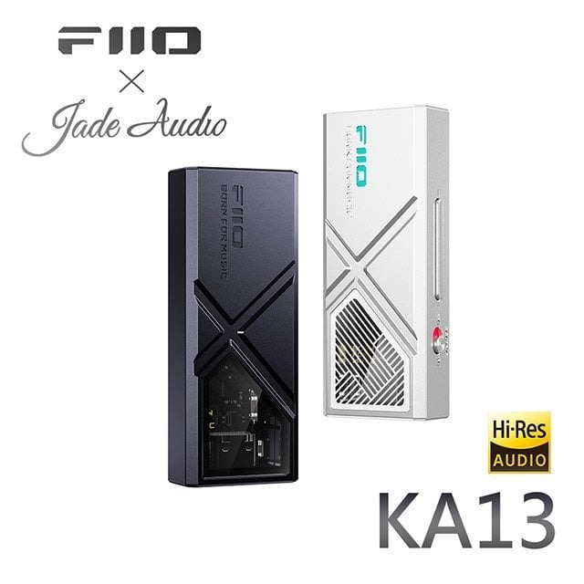【風雅小舖】【FiiO X Jade Audio KA13隨身型平衡解碼耳機轉換器】