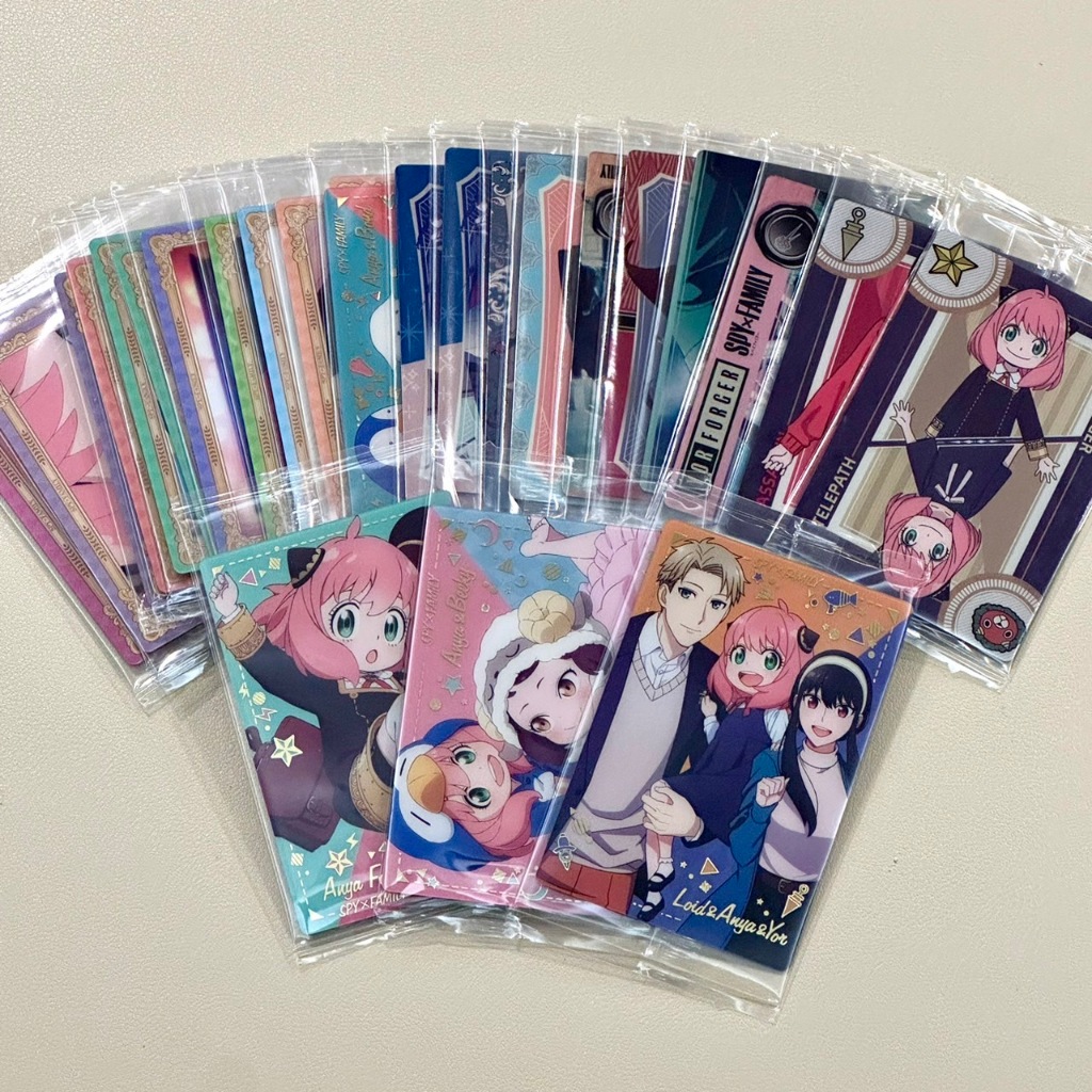 (1/19補貨) SPY FAMILY 第1彈 威化餅 餅卡 卡片 卡牌 日版 全新 未拆封 自選 間諜家家酒 第一彈