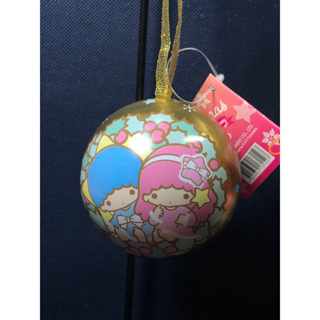 2015 雙子星 （2）kikilala 馬口鐵聖誕金色球形糖果鐵盒