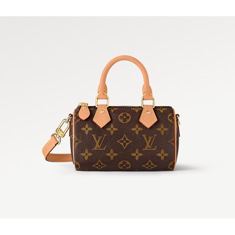 Louis Vuitton Speedy nano Brown Patent leather ref.63096 - Joli Closet
