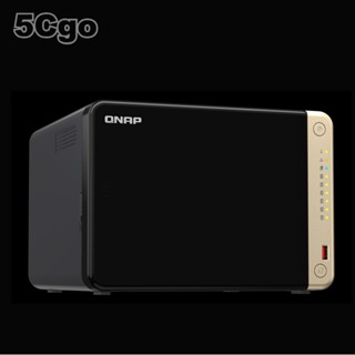 5Cgo【智慧】QNAP威聯通TS-664-8G 6Bay網路儲存伺服器(Intel/8G/PCIe 擴充)不含硬碟含稅