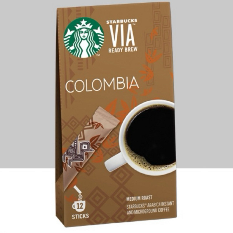 星巴克VIA®哥倫比亞即溶咖啡 Starbucks VIA® Ready Brew-Colombia