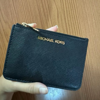 Michael Kors 黑色零錢包卡套