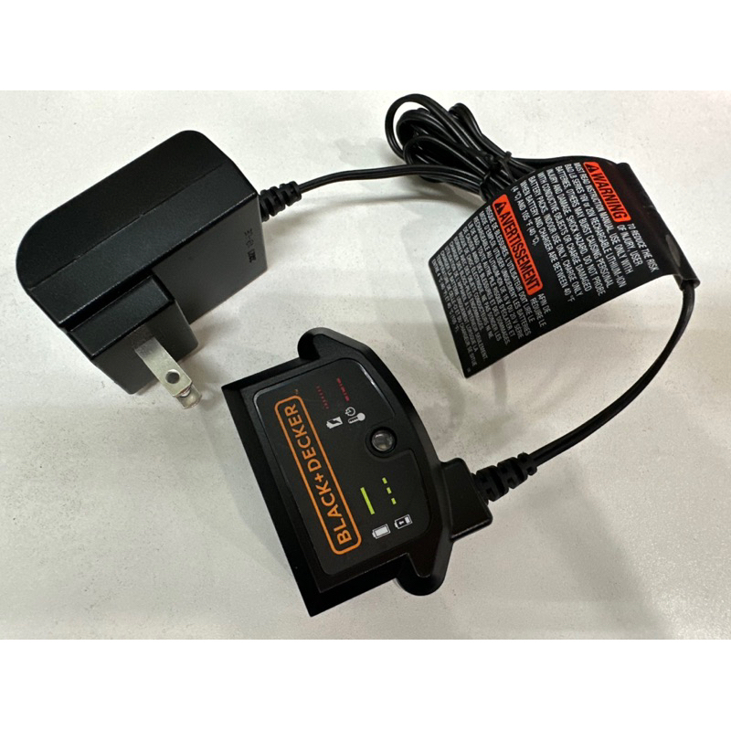 百得Black Decker原廠20v 18v鋰電充電器 百得卜派通用充電器120-220V寬電壓400MA通用新款電池