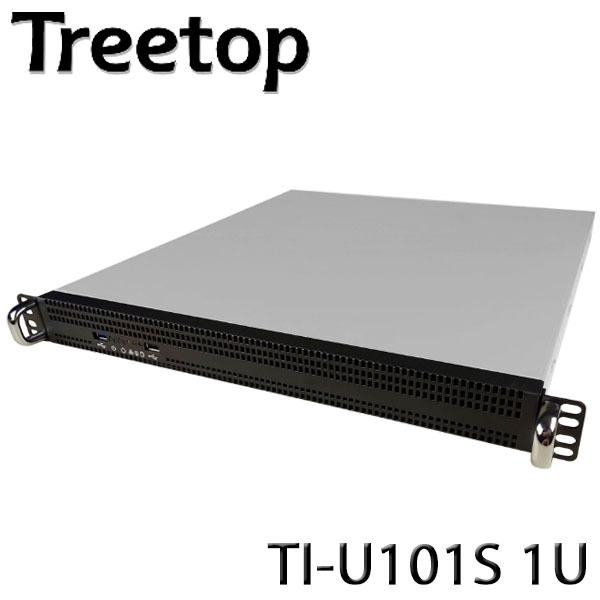 【3CTOWN】含稅附發票 TREETOP 樹昌 TI-U101S 1U 工業機殼 電腦機殼 (不含滑軌)