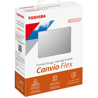 TOSHIBA Canvio Flex 2TB 4TB 2.5吋行動硬碟