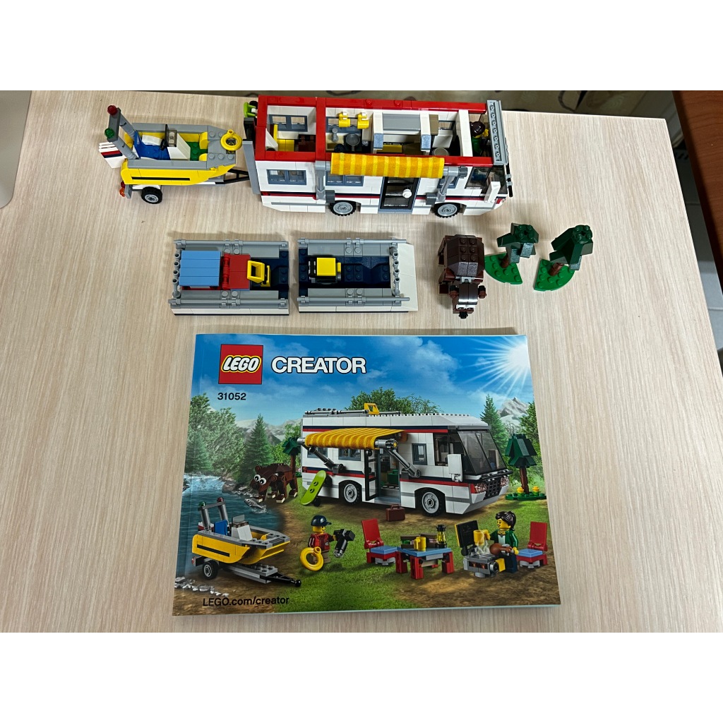 LEGO 31052 度假露營車 樂高 玩具 積木 CREATOR 創意三合一系列 絕版 二手