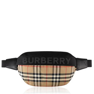Burberry Logo經典格紋腰包 | ASCE