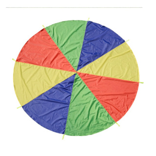 彩虹傘 氣球拉力傘、傘氣球、多人互動傘 彩虹傘 彩虹傘遊戲 降落傘 早教戶外感統訓練器材