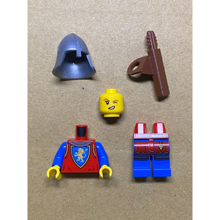 LEGO 樂高 人偶 有箭袋 雙表情 女士兵 城堡 Kingdoms 10305