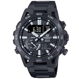 CASIO 卡西歐 EDIFICE 藍芽連線 賽車計時腕錶 ECB-40BK-1A