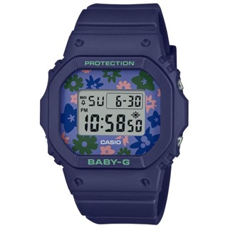 CASIO BABY-G 卡西歐 花漾復古電子腕錶 BGD-565RP-2