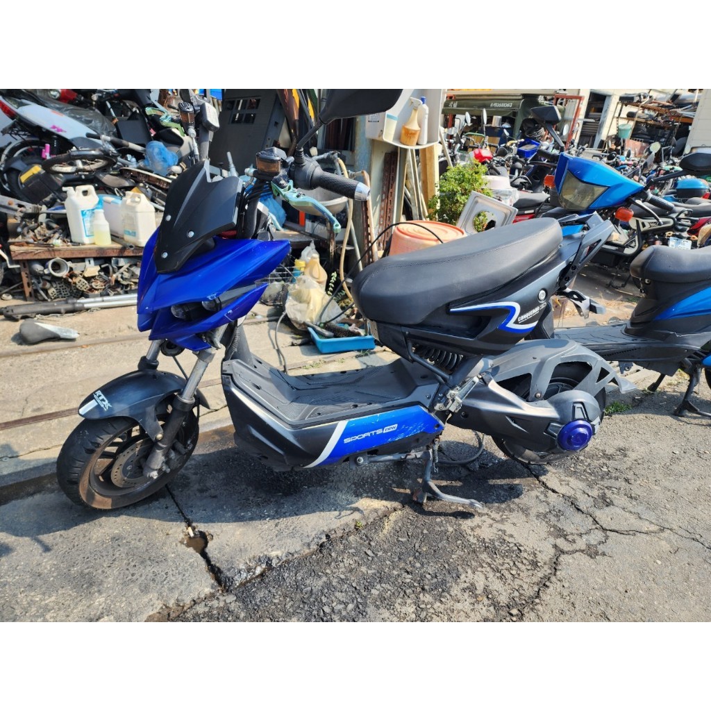 中古戰狼電動車，可領牌，可掛牌