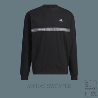 ADIDAS WORD L/S TEE 男女長袖上衣 黑 IA9451【Insane-21】