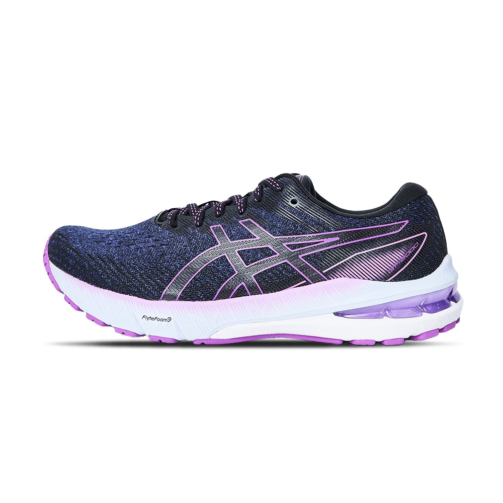 Asics GT-2000 10 D 女 紫 寬楦  路跑 低足弓 支撐型 亞瑟士 慢跑鞋 1012B044404