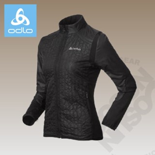 【ODLO】女 款 超輕量透氣保暖防風外套 Primaloft 機能型風衣 中空纖維/適運動 登山 黑 522475