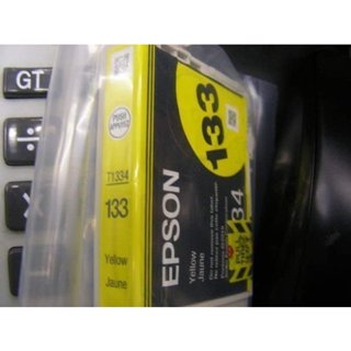 裸裝EPSON 133 / T1334 /T133450 原廠黃色墨水匣只適用:TX320F 其他機型不適用！