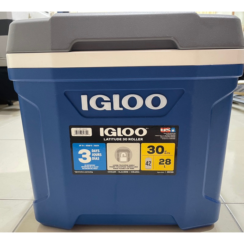 COSTCO IGLOO 28L美國製 滾輪式冰桶