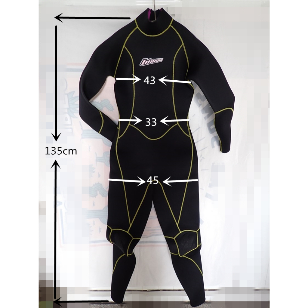 日本製6MM防寒衣,二手潛水衣
