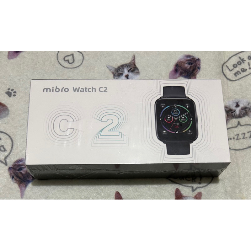 ［全新］mibro C2 時尚無邊際智慧手錶 米白色 全新未拆封 公司貨