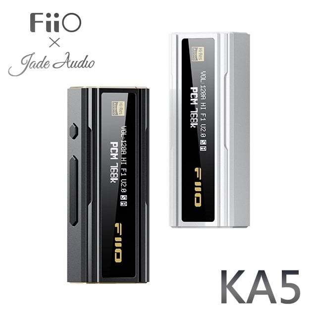 【風雅小舖】【FiiO X Jade Audio KA5 隨身型平衡解碼耳機轉換器】