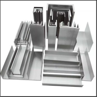 鋁合金u型槽鋁卡槽U型鋁槽加厚黑白烤漆U型包邊條槽鋁裝飾條導軌