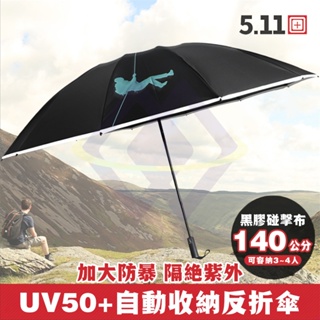【禾統】新品上市 台灣現貨 UV50+自動收納反折傘 一鍵自動開收 UV傘 自動傘 抗風雨傘 10骨自動傘 晴雨兩用