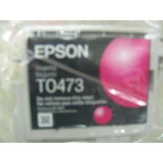 庫存品☆EPSON T0473 原廠紅色裸裝墨水匣C13T047350☆C63/C65/C83/CX3500