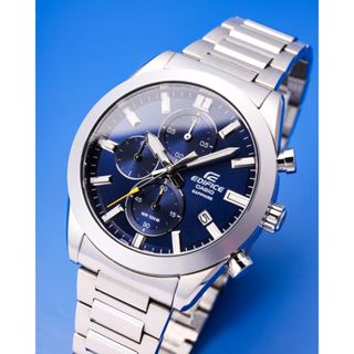CASIO 卡西歐 EDIFICE 經典款 三眼計時腕錶 41mm / EFB-710D-2AV
