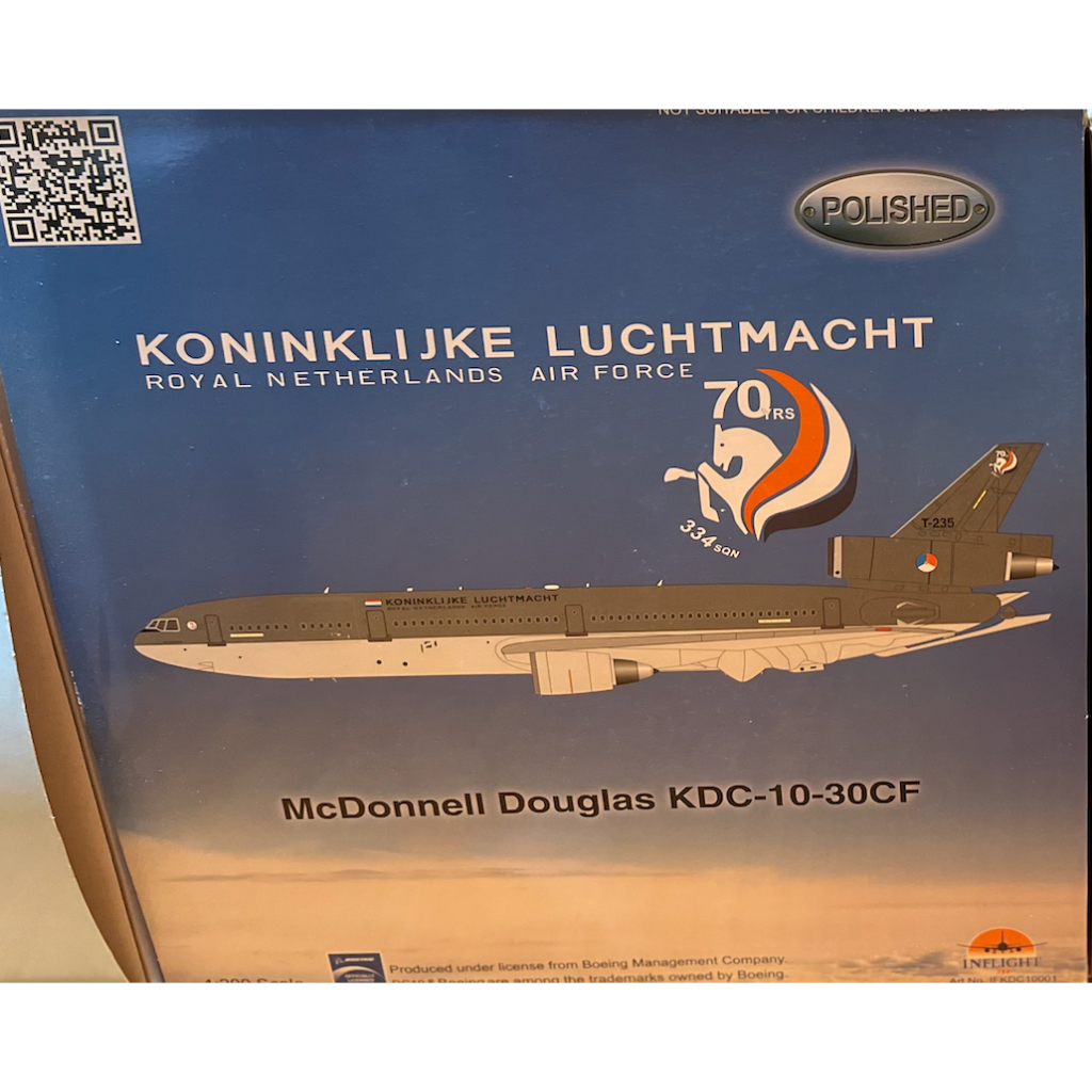 Inflight 200 USAF 荷蘭空軍 KC-10