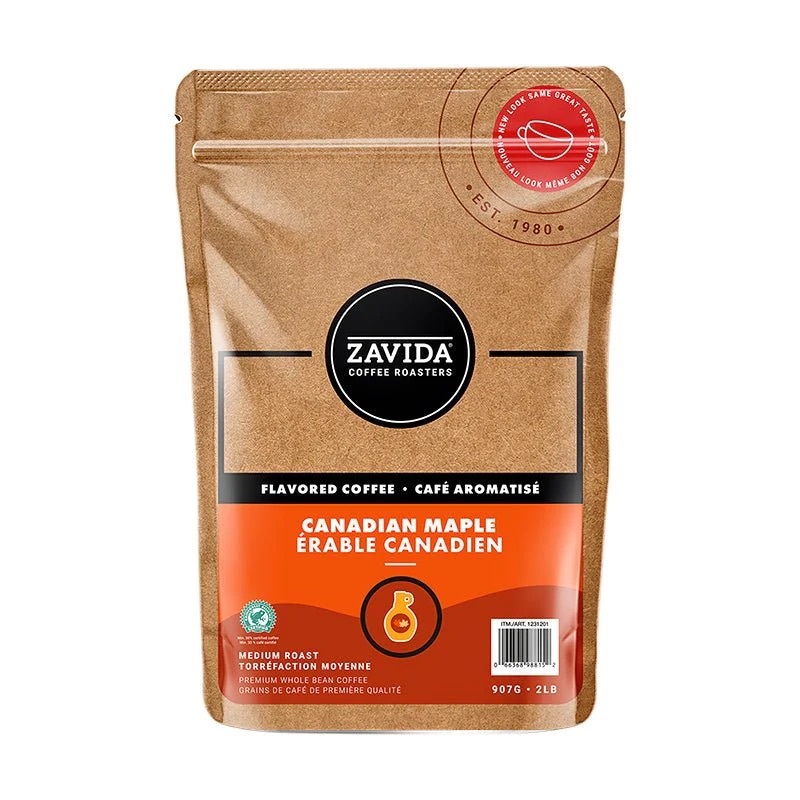 💥 現貨特價優惠💥🇨🇦 加拿大 ZAVIDA 雅菲達 楓糖 咖啡豆 907g