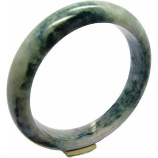 【小樂珠寶】翡翠手鐲特色紫藍鋼天然A貨玉鐲(手圍18.3內徑57.3mm V796)