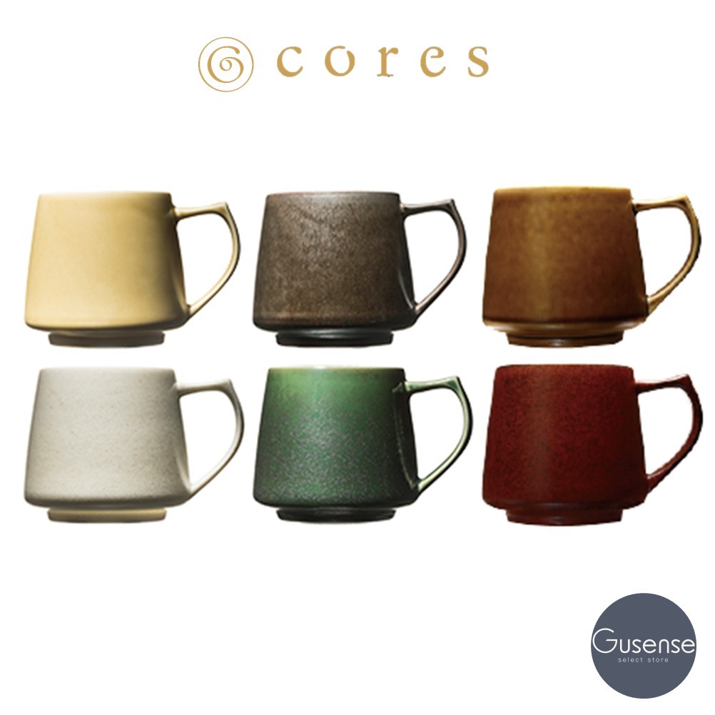 Cores KIKI美濃燒馬克杯 黑色/白色/黃色/綠色/紅色/琥珀色 Gusense Select 現貨