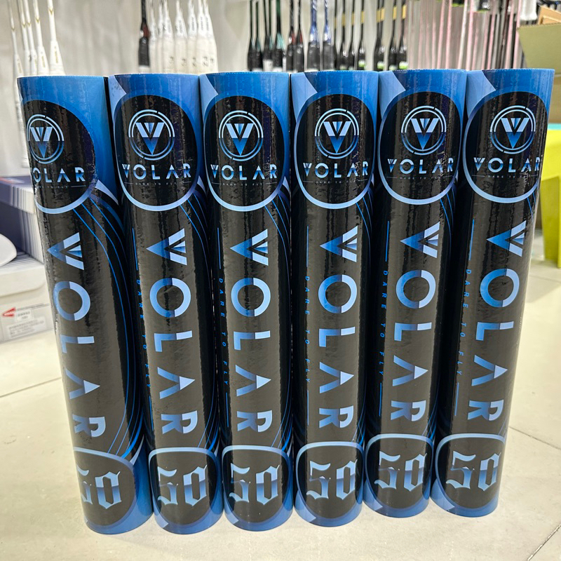 VOLAR 50 羽毛球 12入 耐打羽球 超高CP值 台灣公司貨 店內現貨